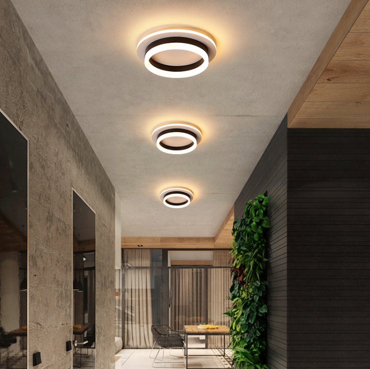 Modern Flush Circular Led Corridor Light